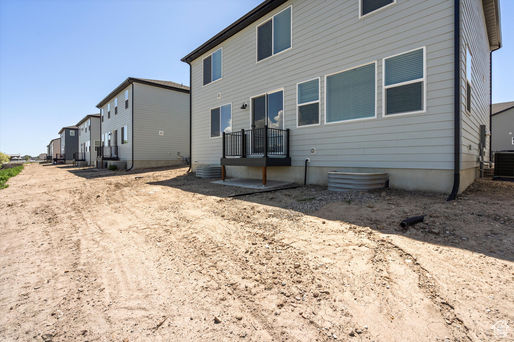 Back of property