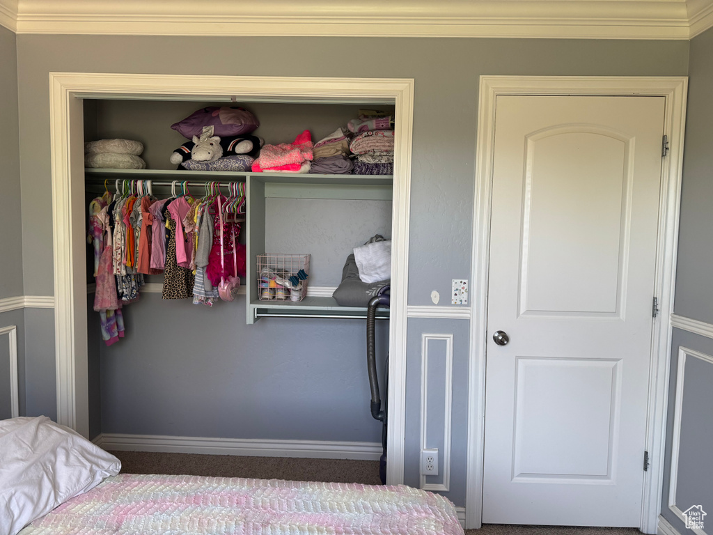 View of closet