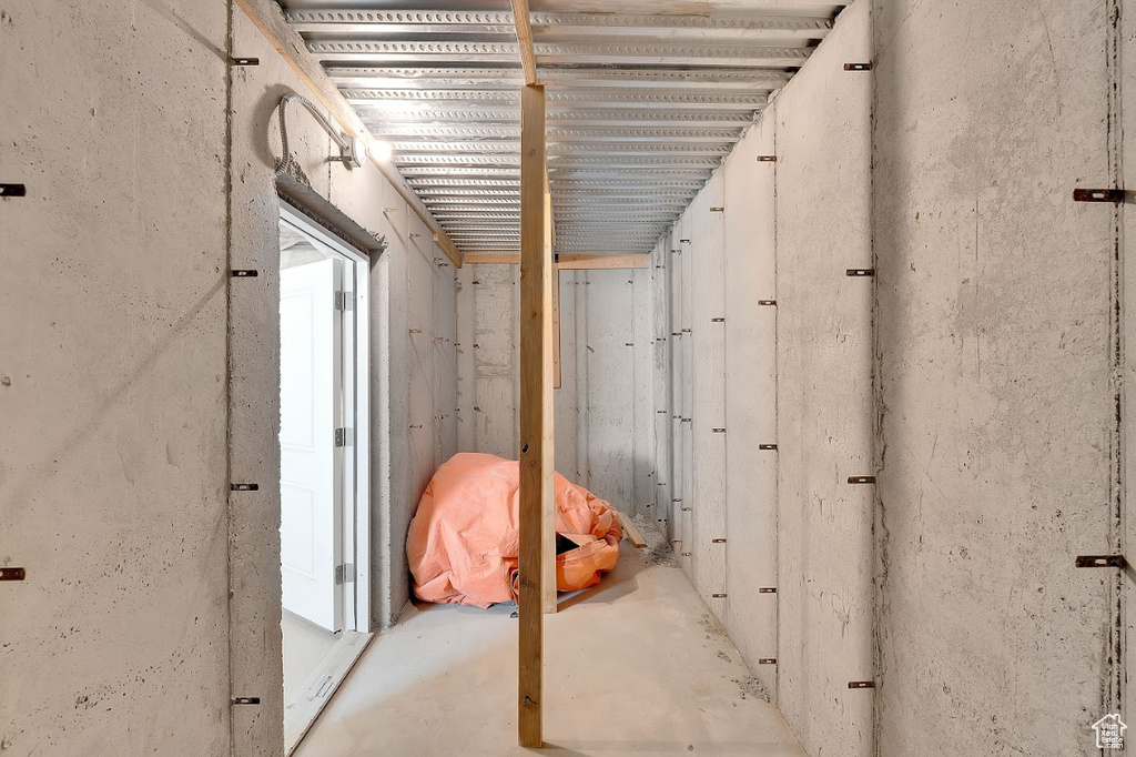 View of basement