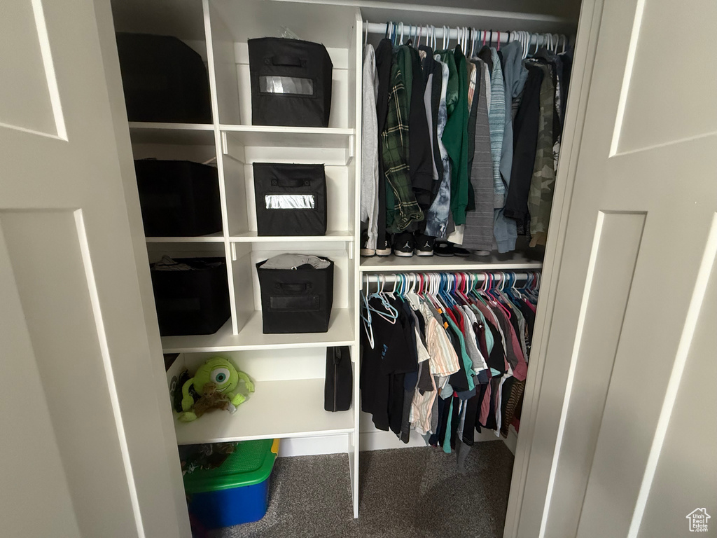 View of closet
