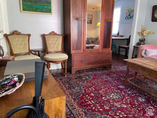 View of living area
