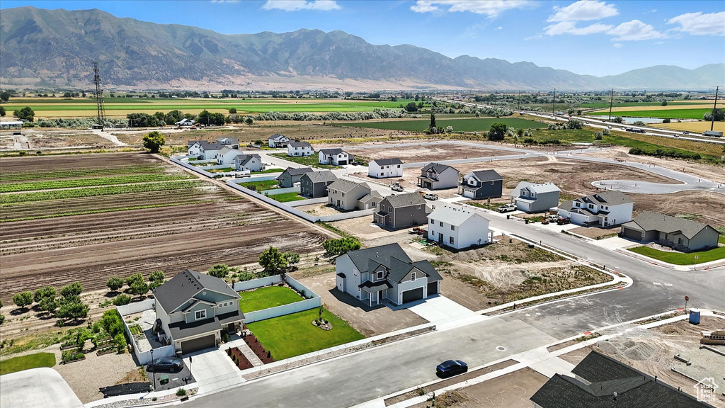 View of rural area with mountains