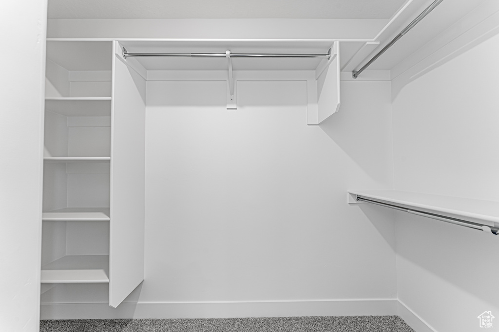 View of spacious closet