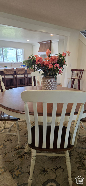 View of dining area