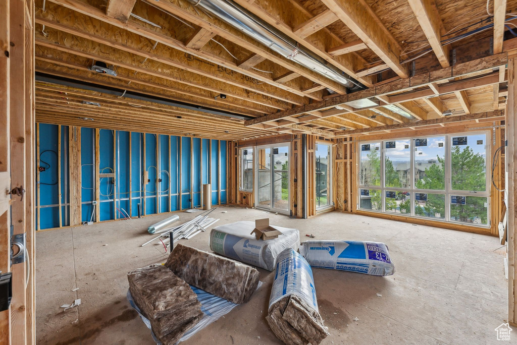 Living room featuring healthy amount of natural light