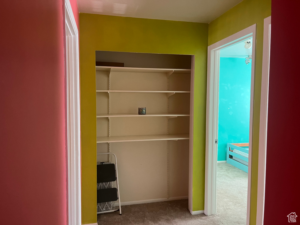 View of closet