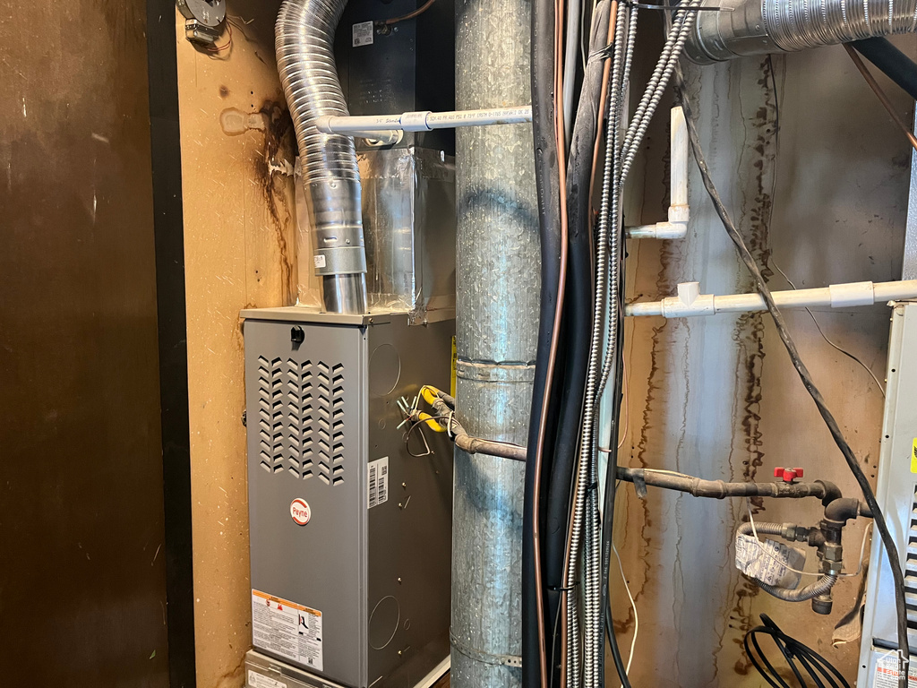 View of utility room
