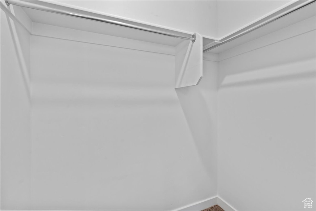 View of spacious closet