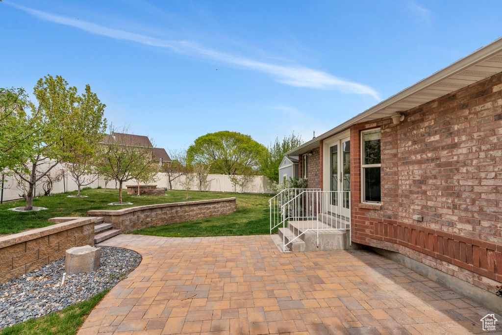 View of patio / terrace featuring a fenced backyard