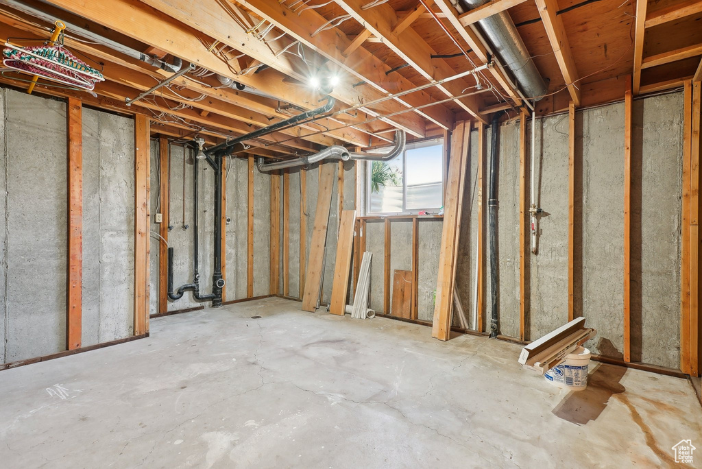View of basement