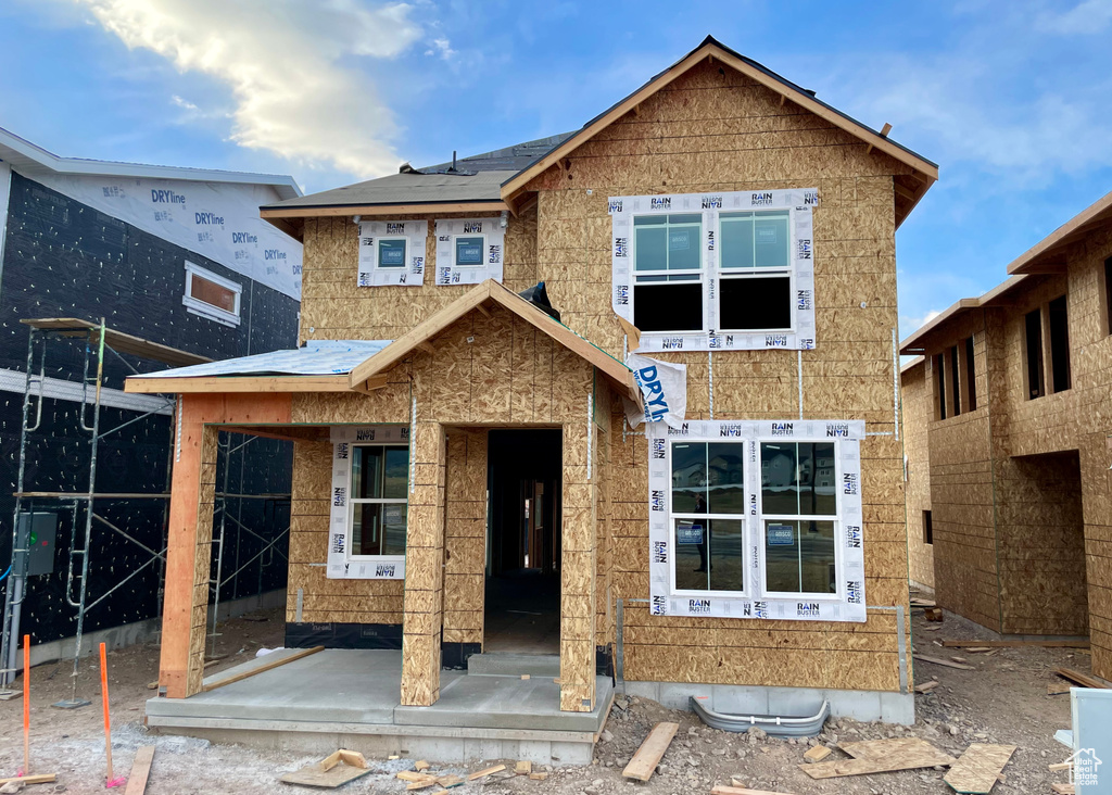 View of property under construction