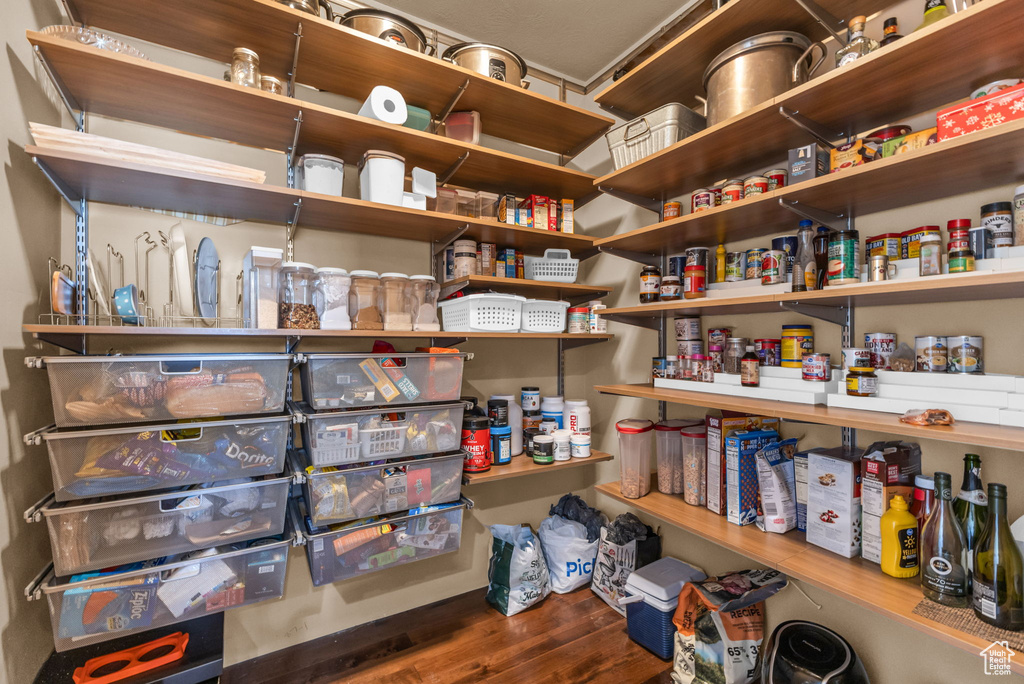 View of storage area