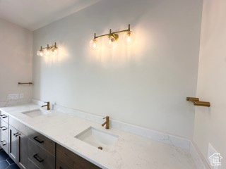 Bathroom with a sink
