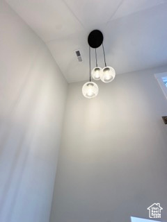 View of room details