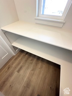 Details featuring wood finished floors