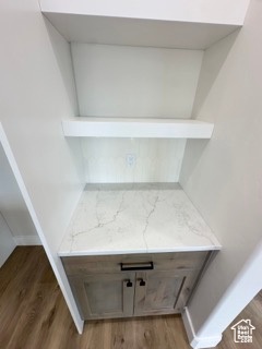 Details with wood finished floors
