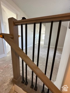 View of stairs