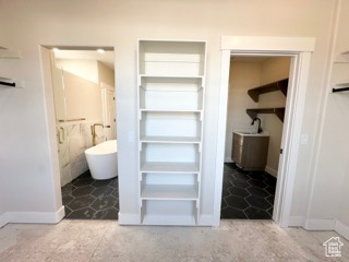 View of closet