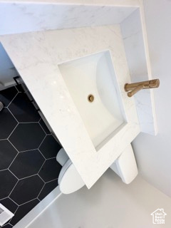 Bathroom featuring a sink