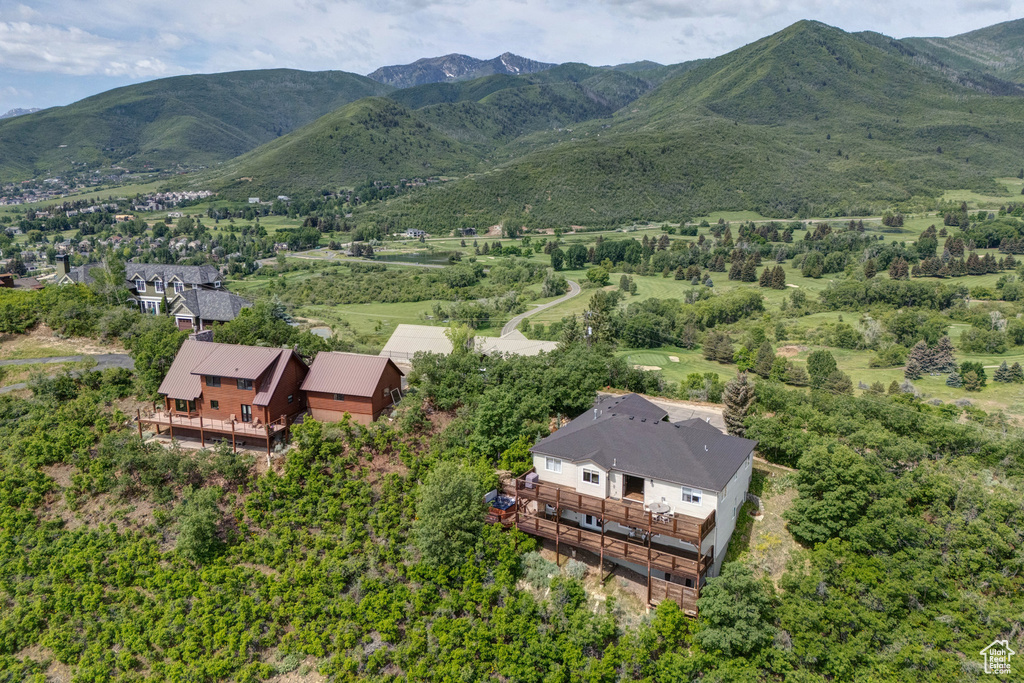 View of mountain backdrop