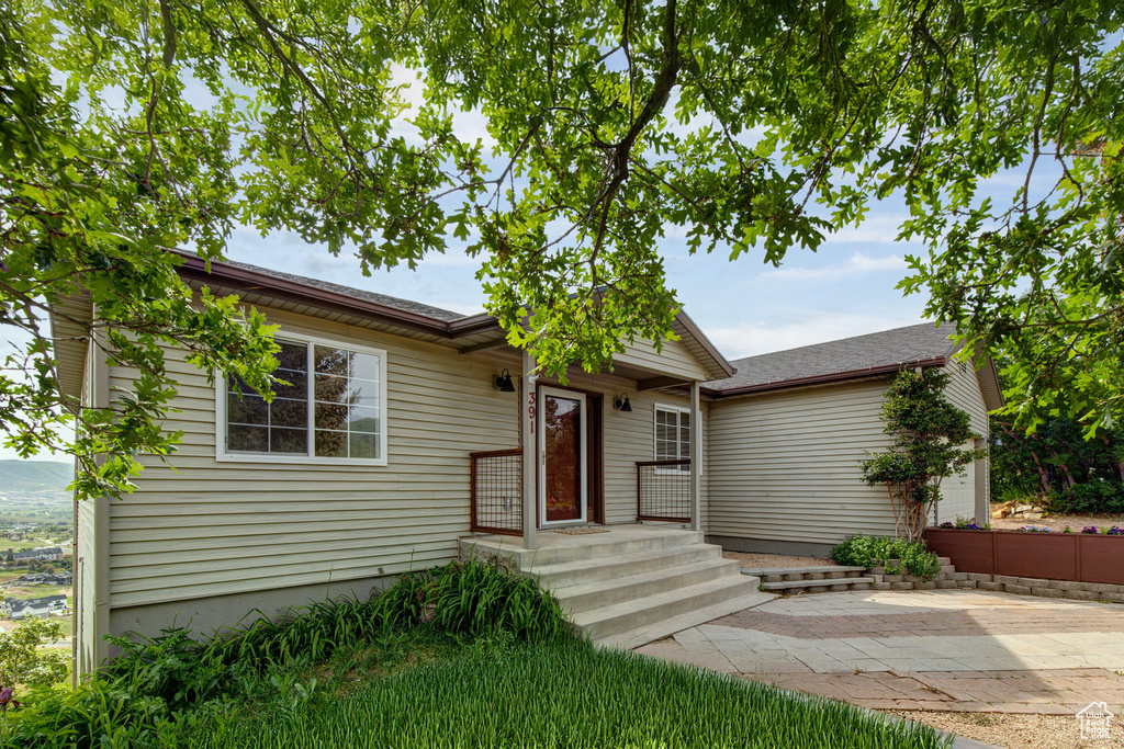 View of ranch-style house