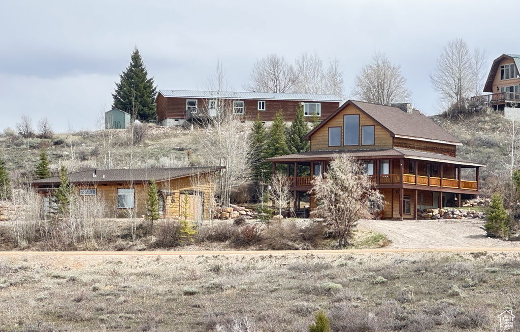 View of back of house