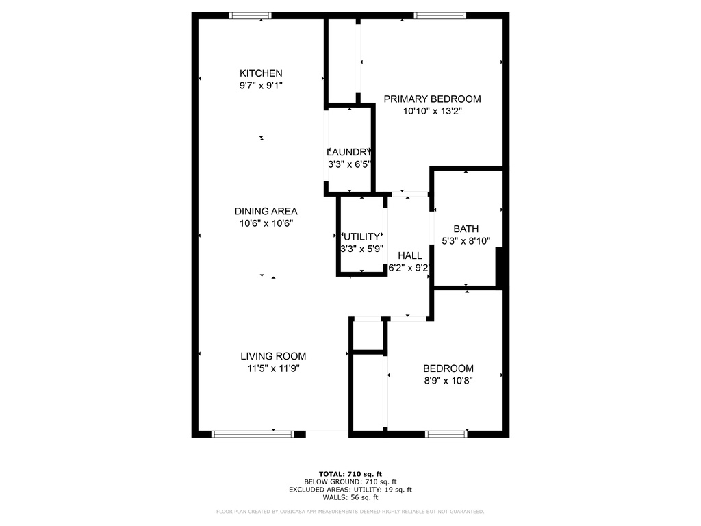 View of home floor plan