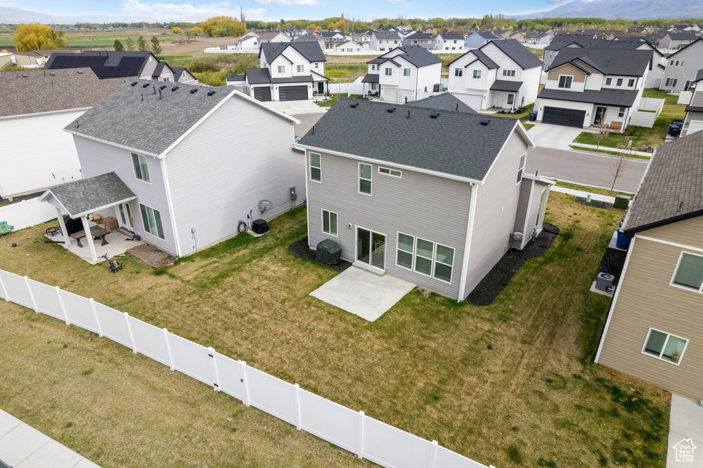 Bird\'s eye view featuring a residential view