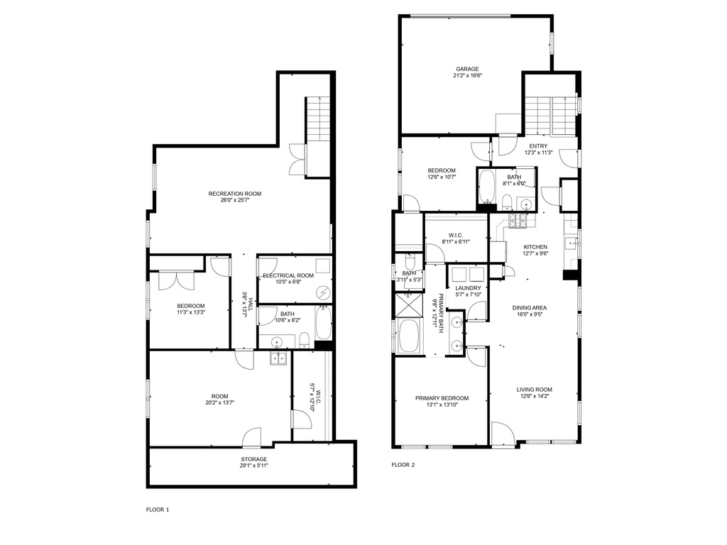 Floor plan / room layout