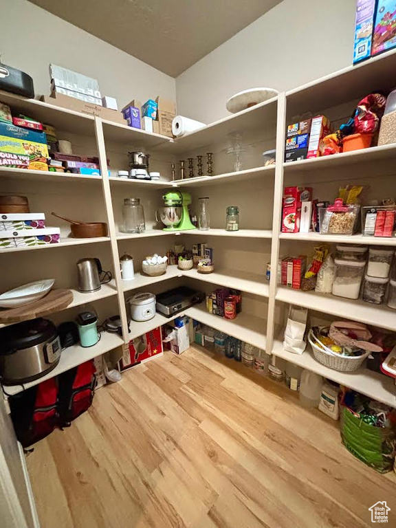 View of storage area
