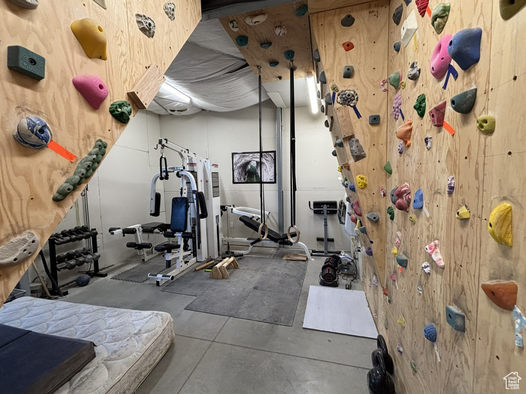 View of exercise room