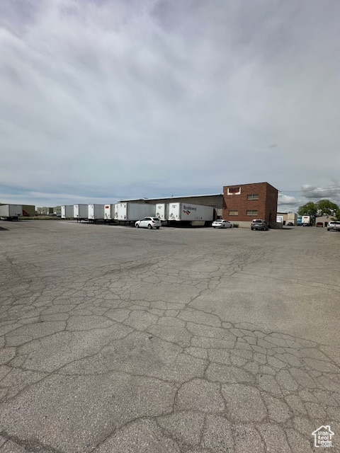 View of uncovered parking lot