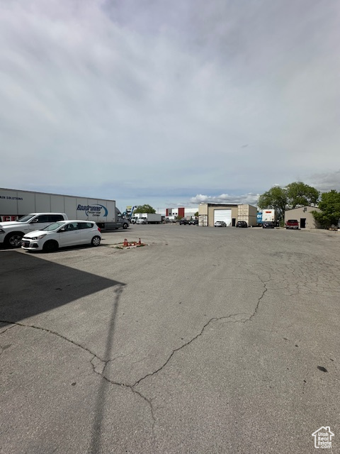View of uncovered parking lot