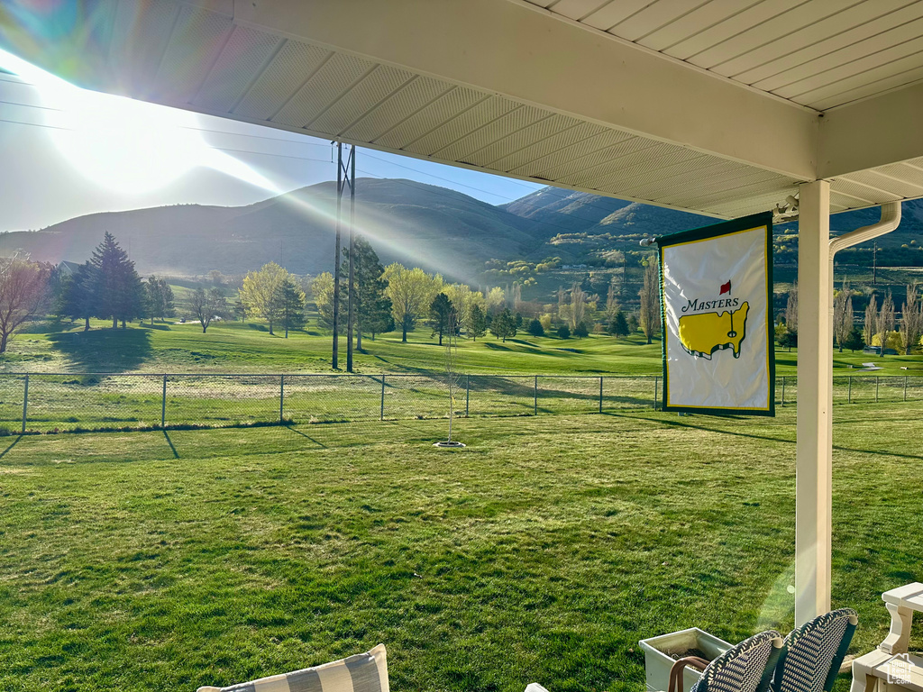 Property view of mountains