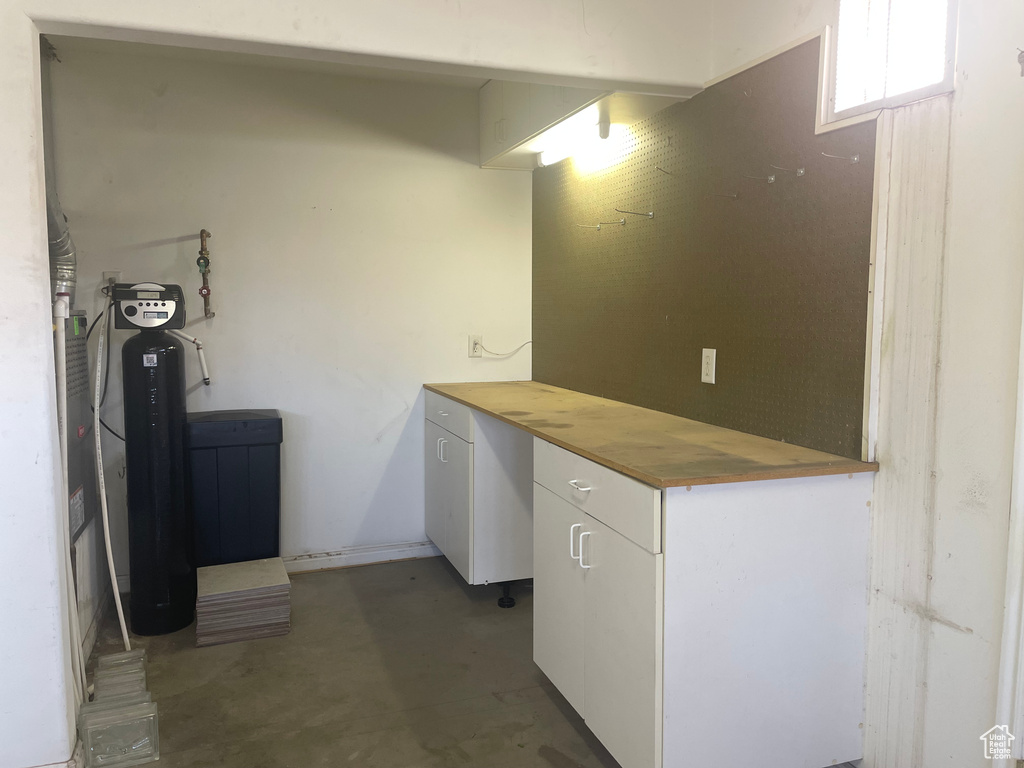 View of washroom