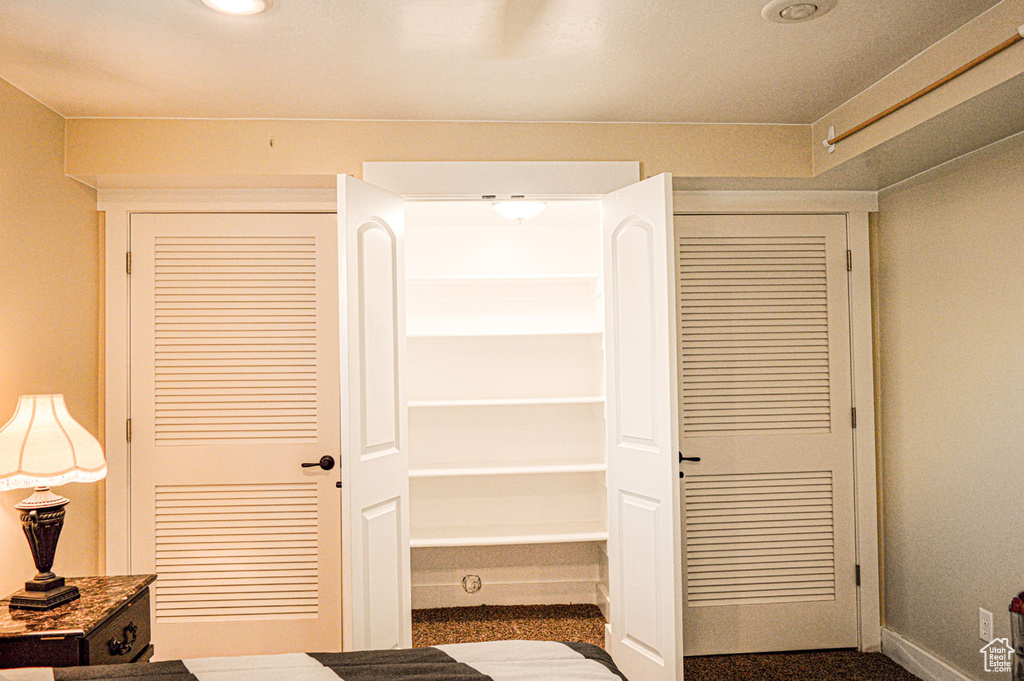 View of closet