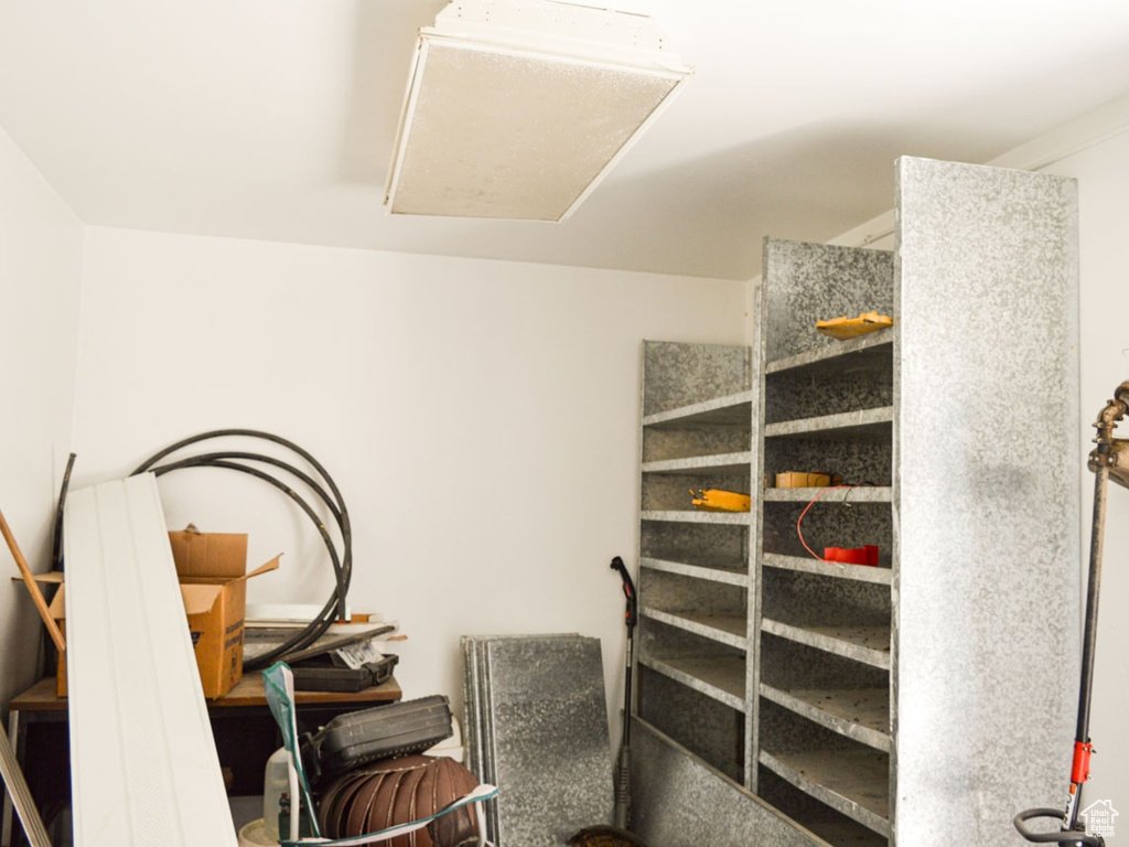 View of storage room