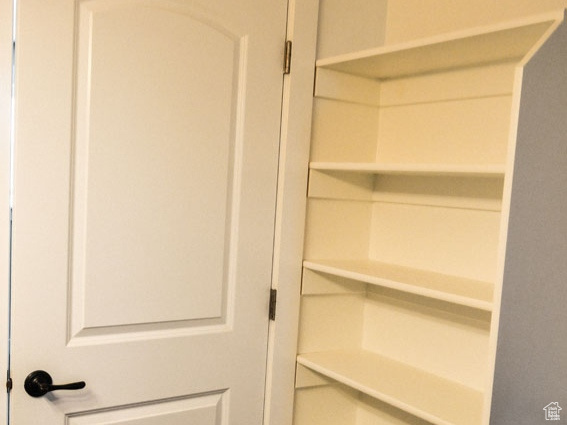 Pantry featuring visible vents