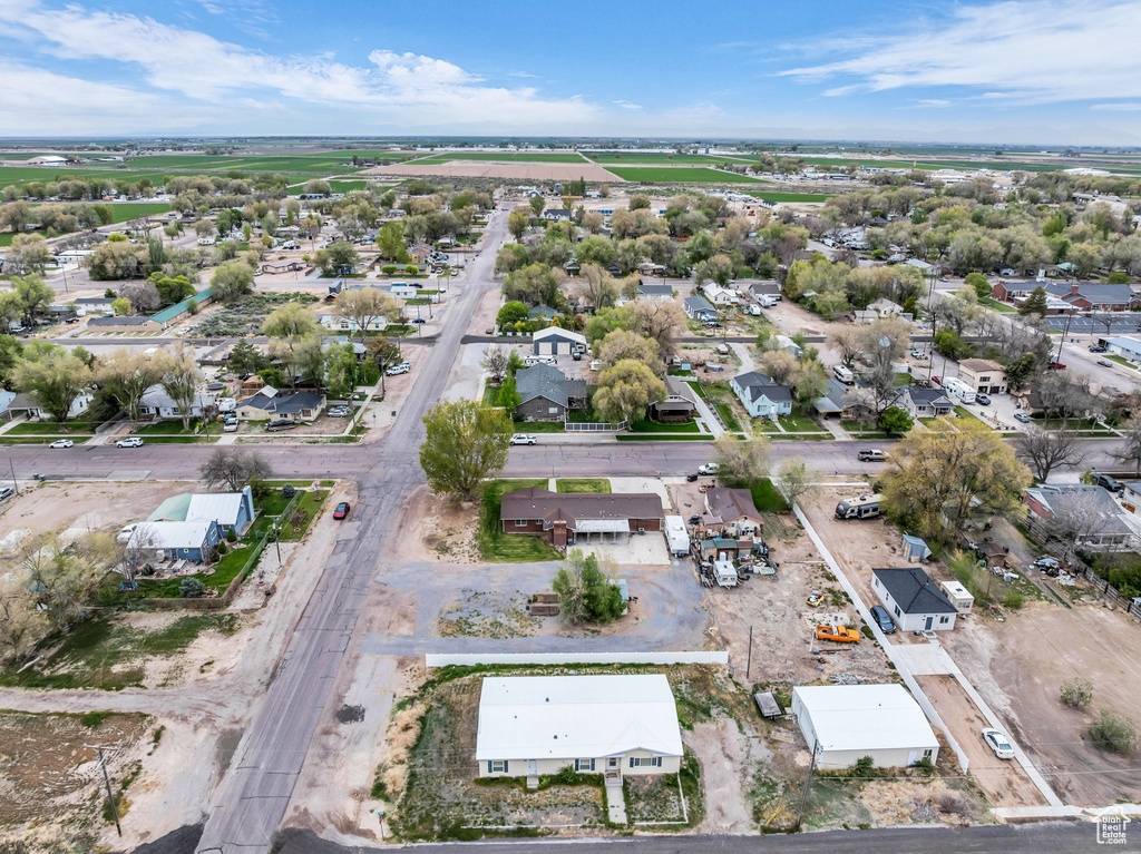 Bird\\\'s eye view featuring a residential view