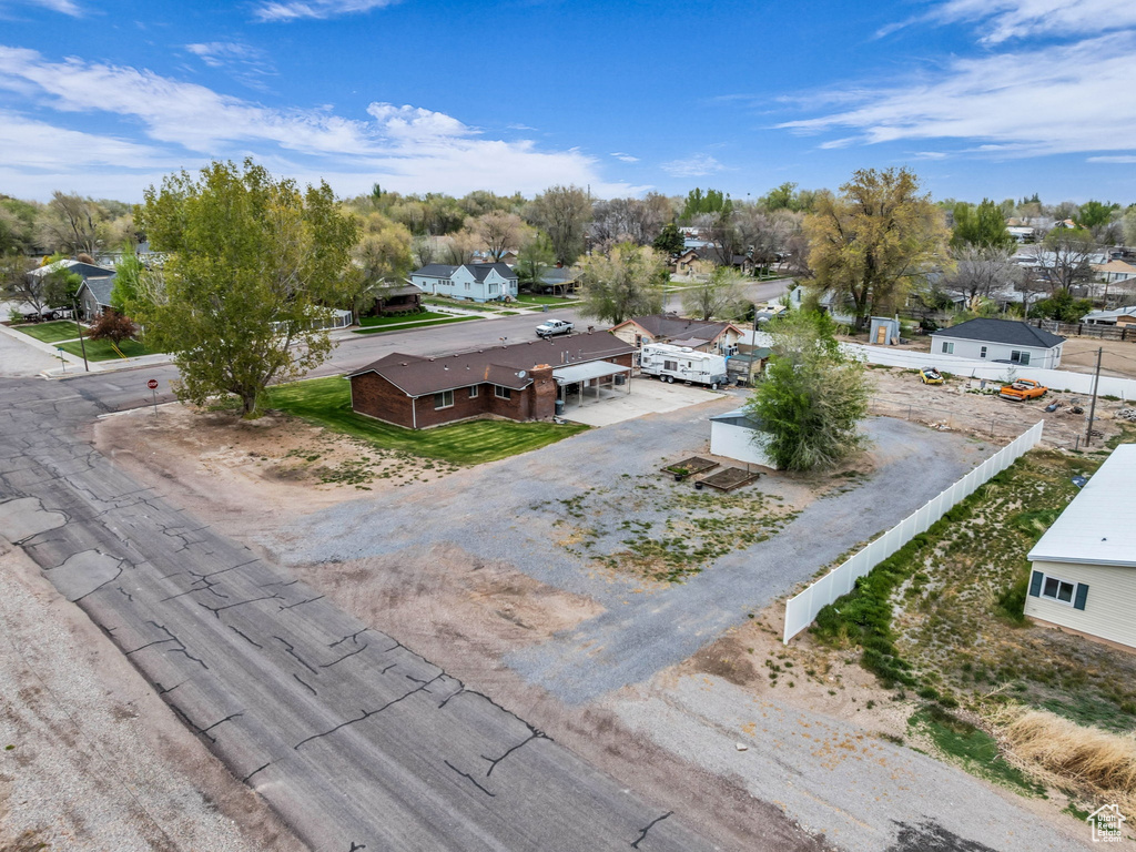 Bird\\\'s eye view featuring a residential view