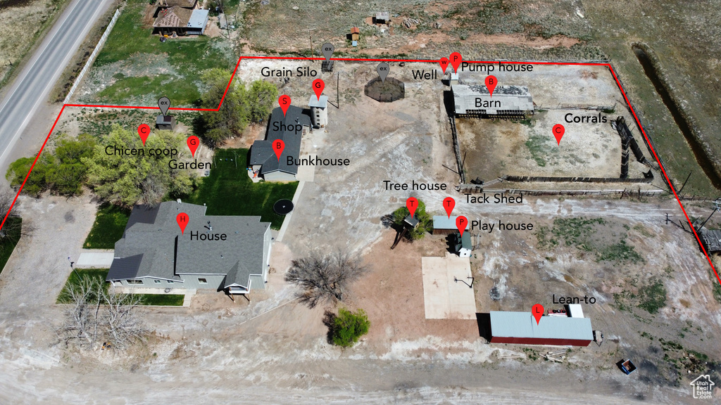 Map location