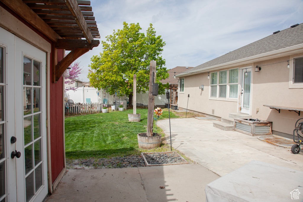View of patio / terrace with fence