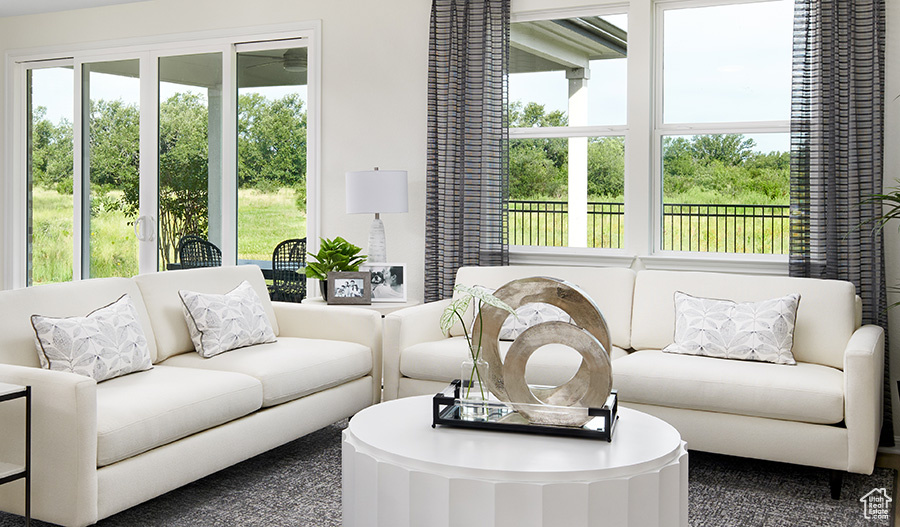 Sunroom with a wealth of natural light