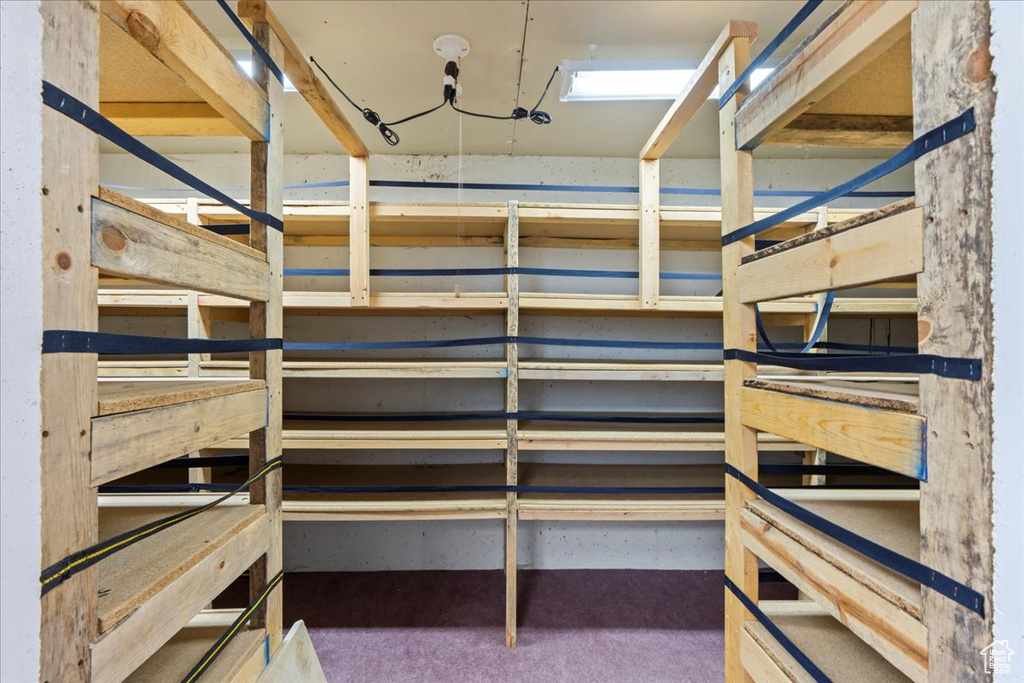 View of storage area
