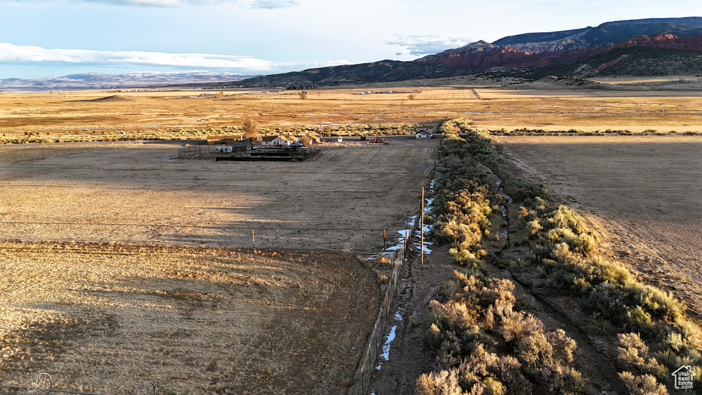 Exterior space with a rural view