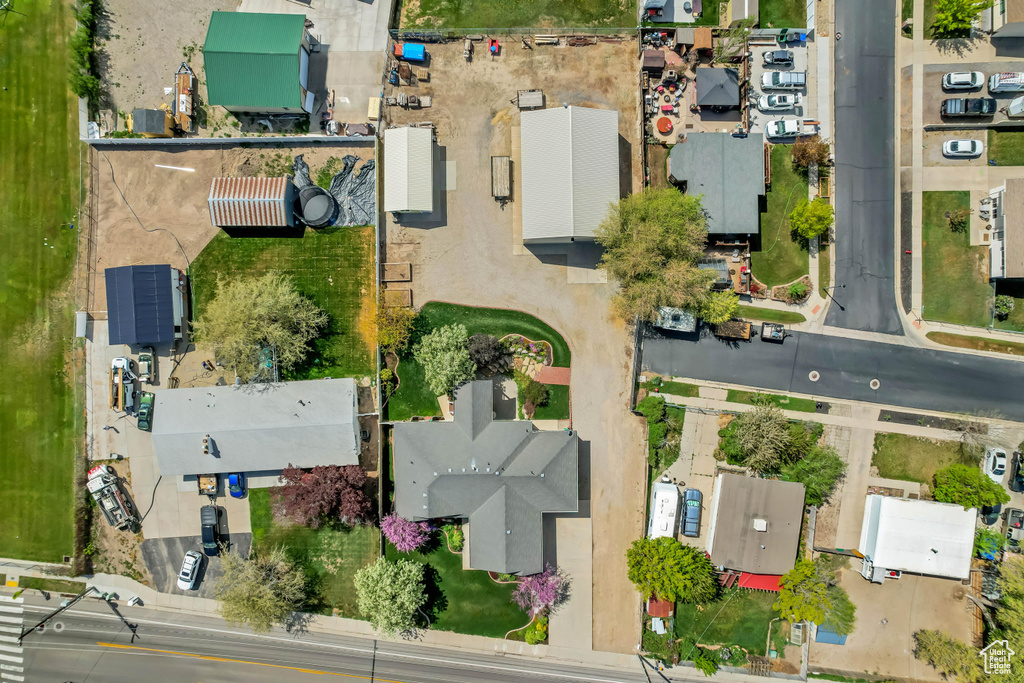 Drone / aerial view featuring a residential view