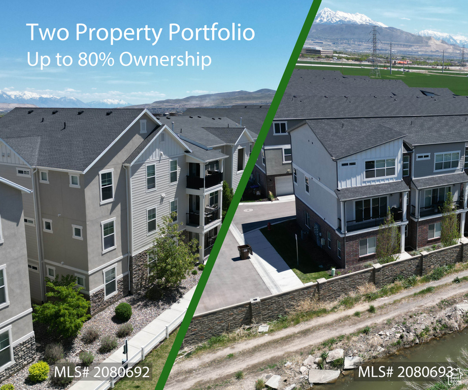 Exterior space with a residential view