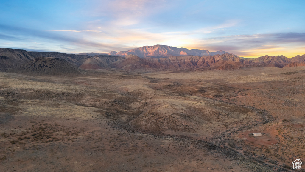 Property view of mountains with view of desert