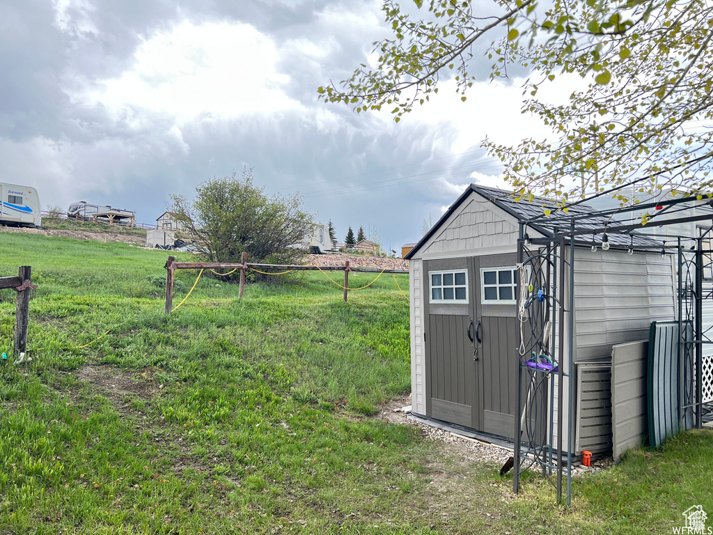 View of shed