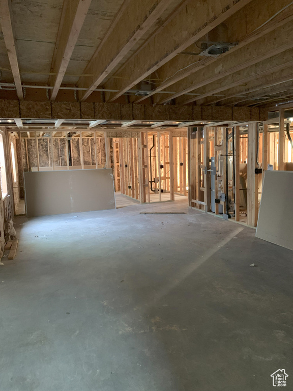 View of basement